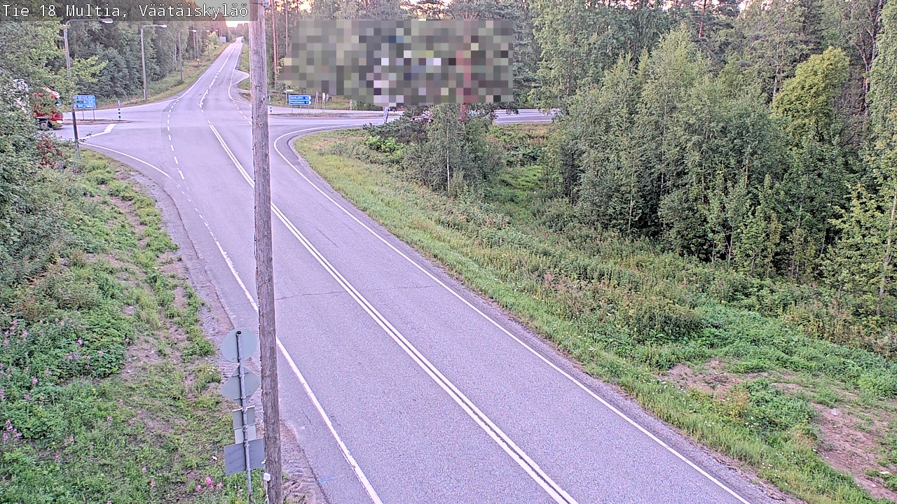 Kelikamerat Kuva Tie 18 Multia, Väätäiskylä, Multia, Keski-Suomi