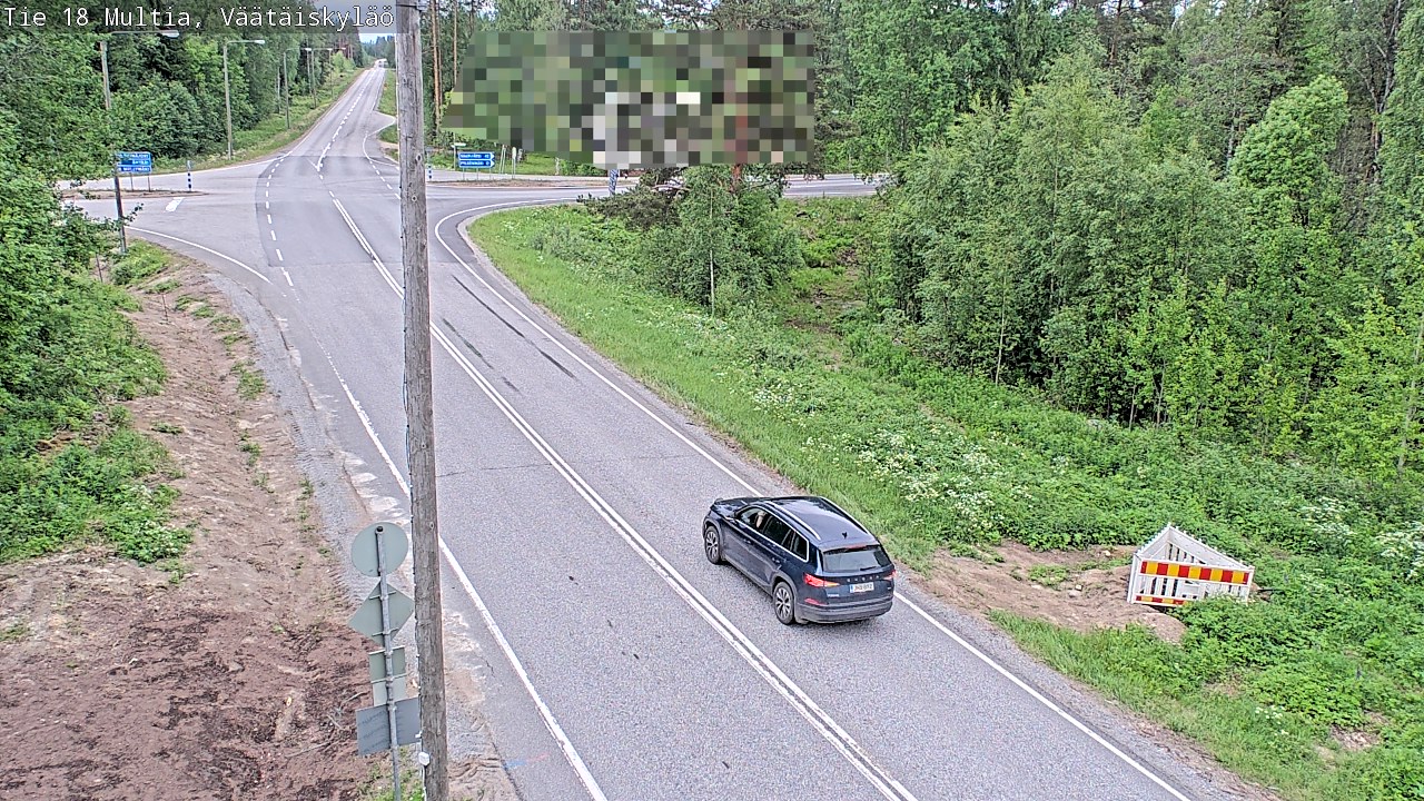 Kelikamerat Kuva Tie 18 Multia, Väätäiskylä, Multia, Keski-Suomi