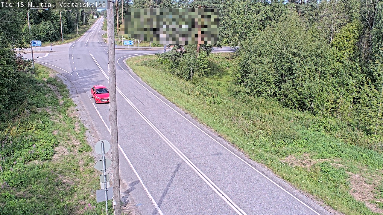 Kelikamerat Kuva Tie 18 Multia, Väätäiskylä, Multia, Keski-Suomi