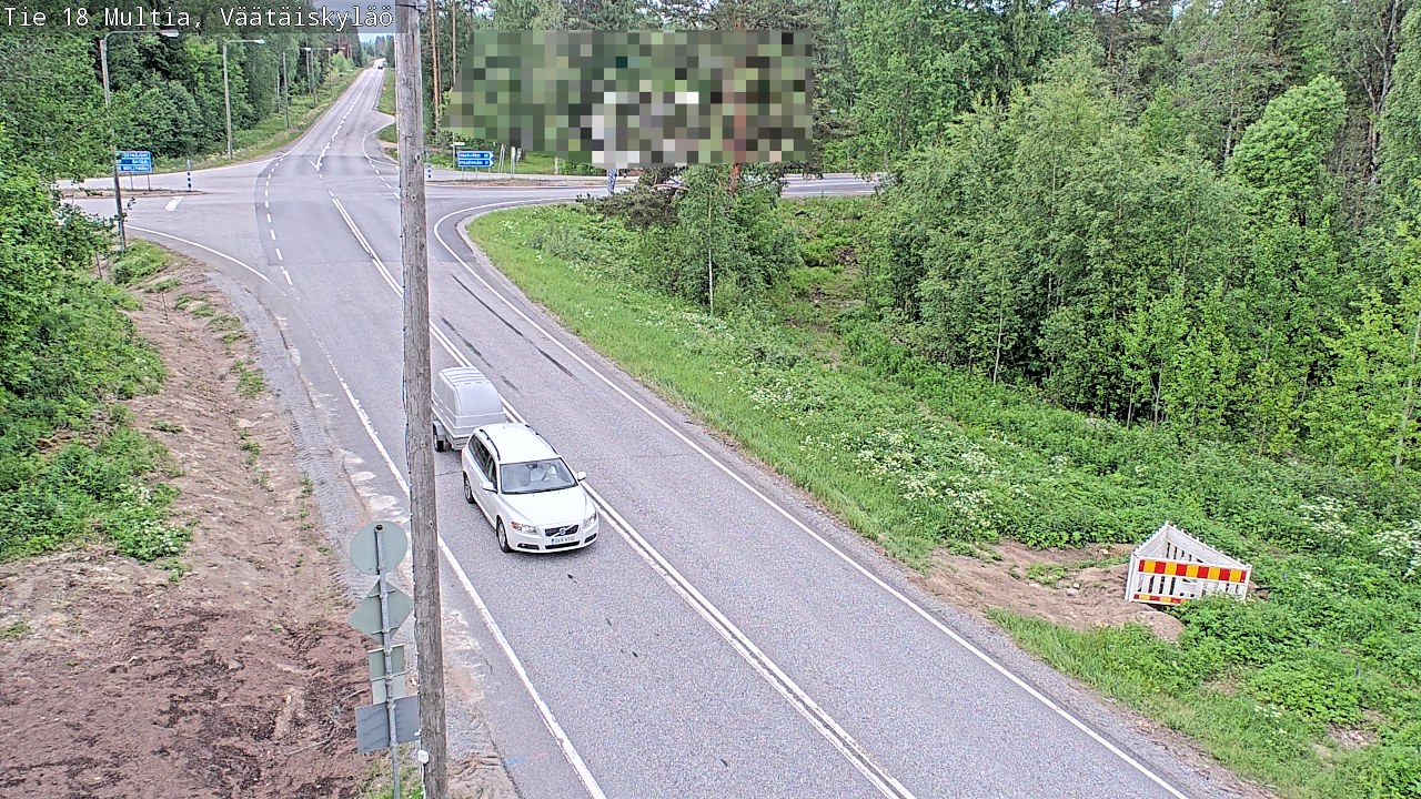 Kelikamerat Kuva Tie 18 Multia, Väätäiskylä, Multia, Keski-Suomi