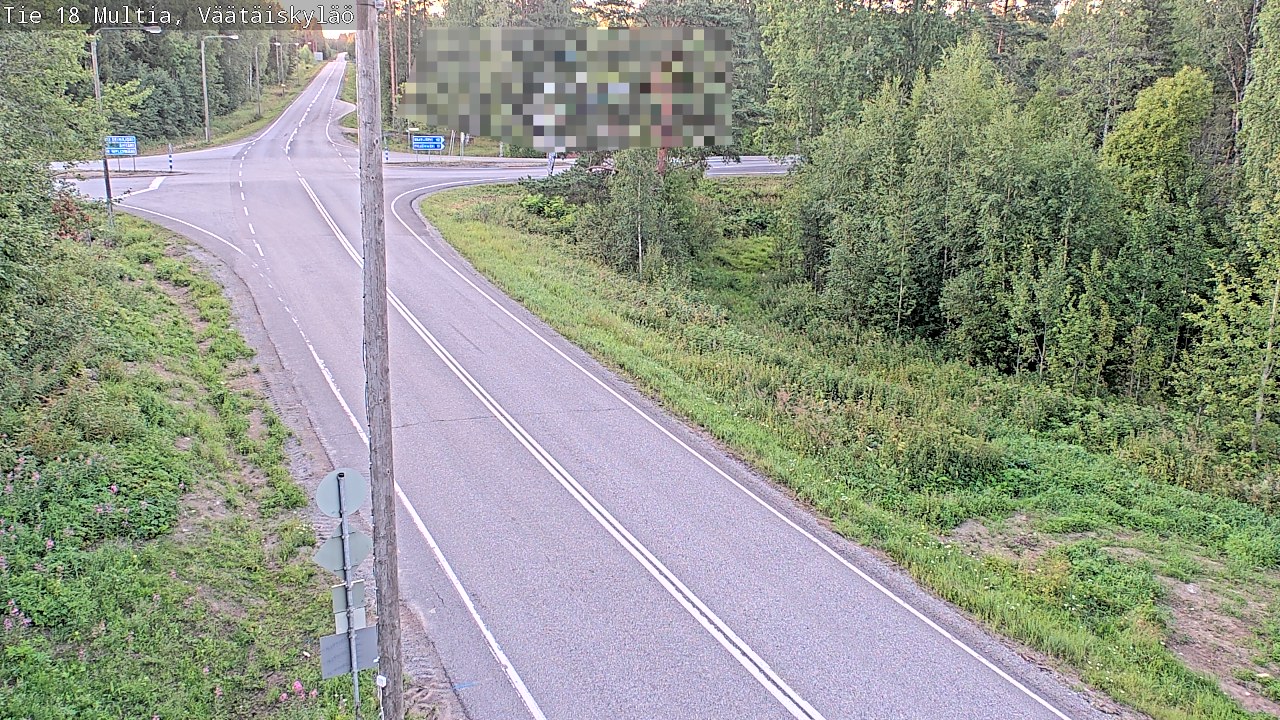 Kelikamerat Kuva Tie 18 Multia, Väätäiskylä, Multia, Keski-Suomi