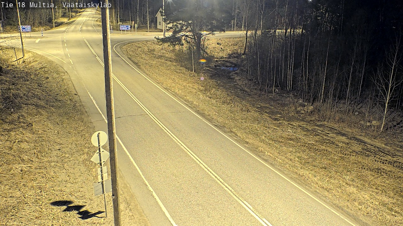 Weather Camera Image Väg 18 Multia, Väätäiskylä, Multia, Keski-Suomi