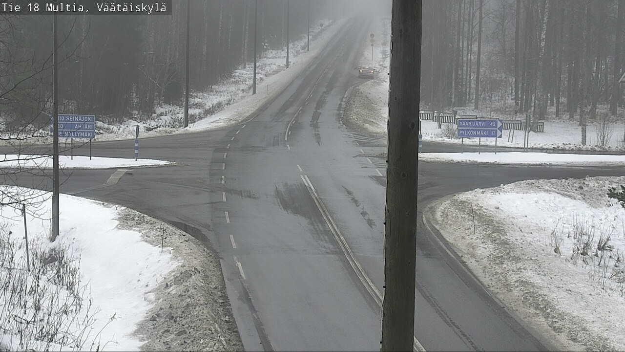Weather Camera Image Väg 18 Multia, Väätäiskylä, Multia, Keski-Suomi