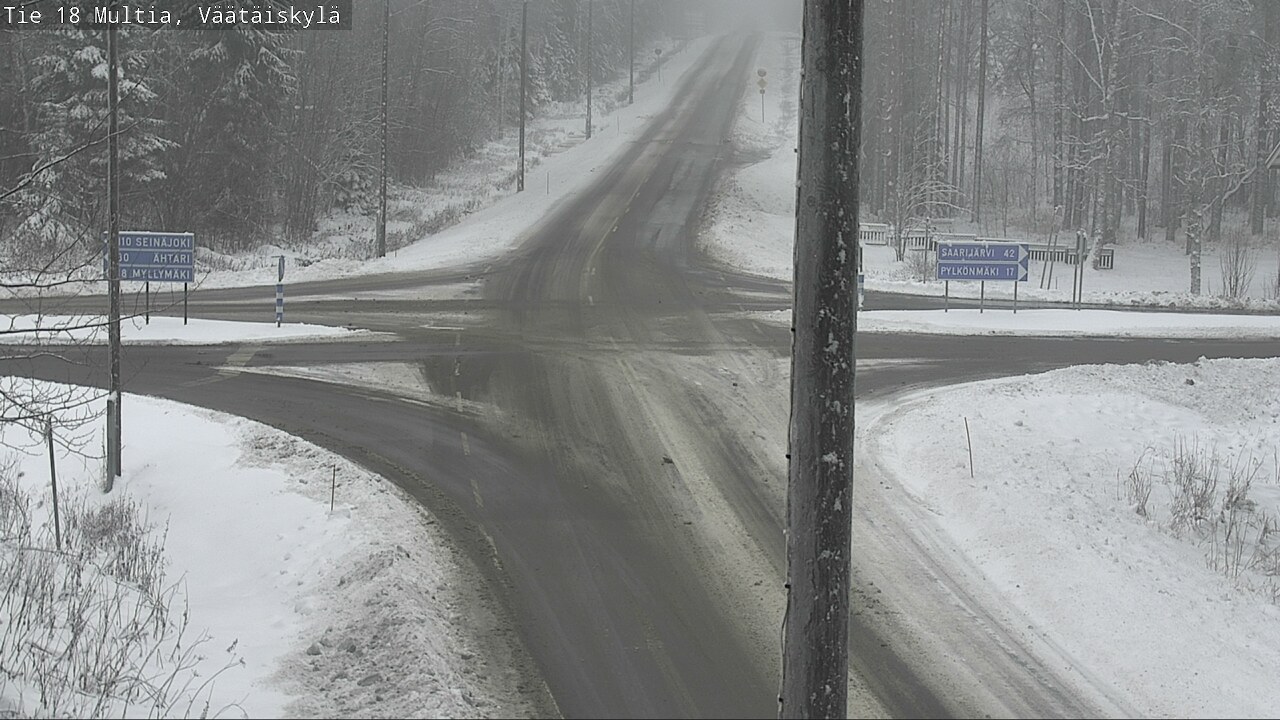 Kelikamerat Kuva Tie 18 Multia, Väätäiskylä, Multia, Keski-Suomi