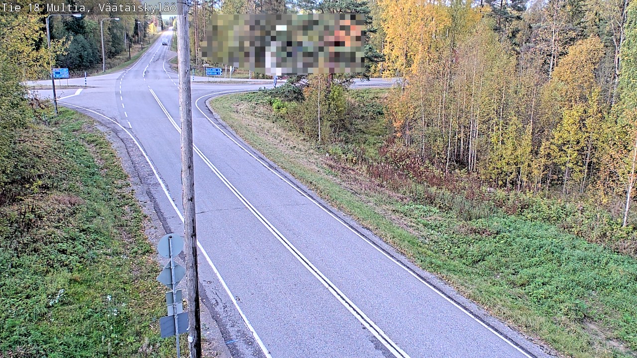 Kelikamerat Kuva Tie 18 Multia, Väätäiskylä, Multia, Keski-Suomi