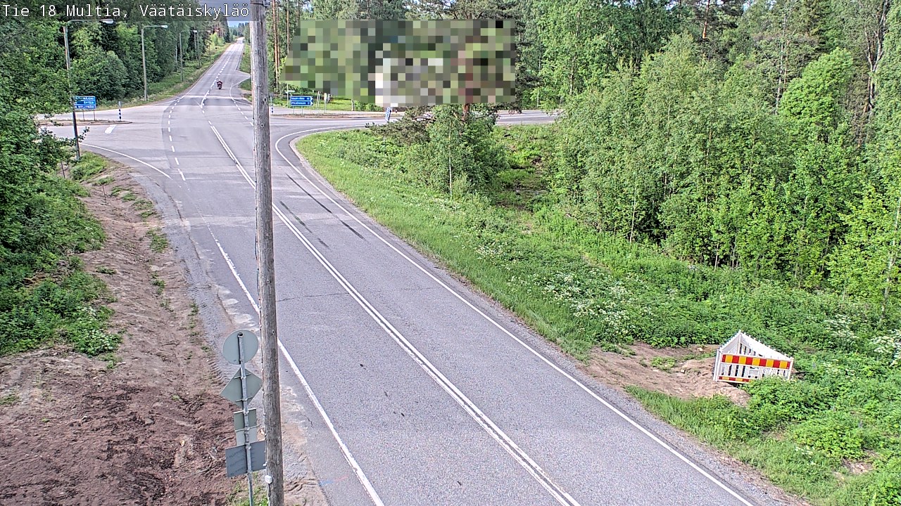 Kelikamerat Kuva Tie 18 Multia, Väätäiskylä, Multia, Keski-Suomi