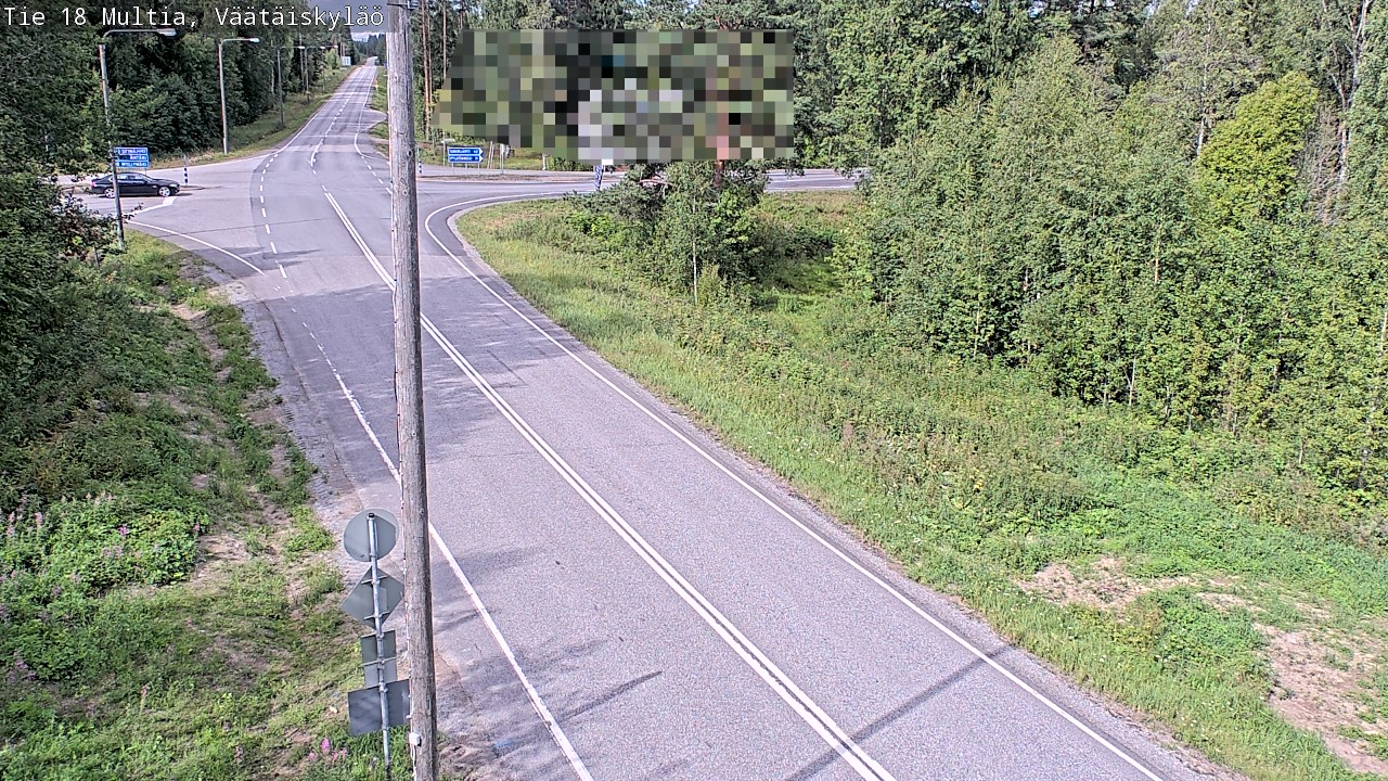 Kelikamerat Kuva Tie 18 Multia, Väätäiskylä, Multia, Keski-Suomi
