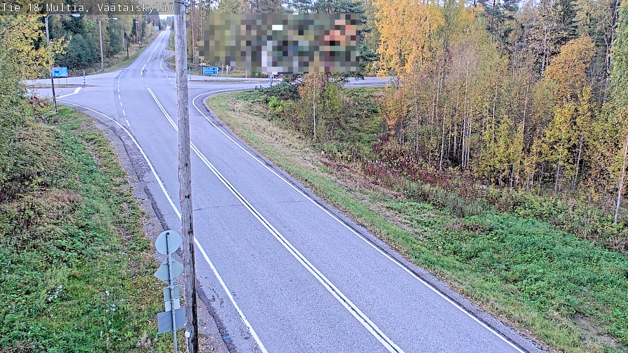 Kelikamerat Kuva Tie 18 Multia, Väätäiskylä, Multia, Keski-Suomi