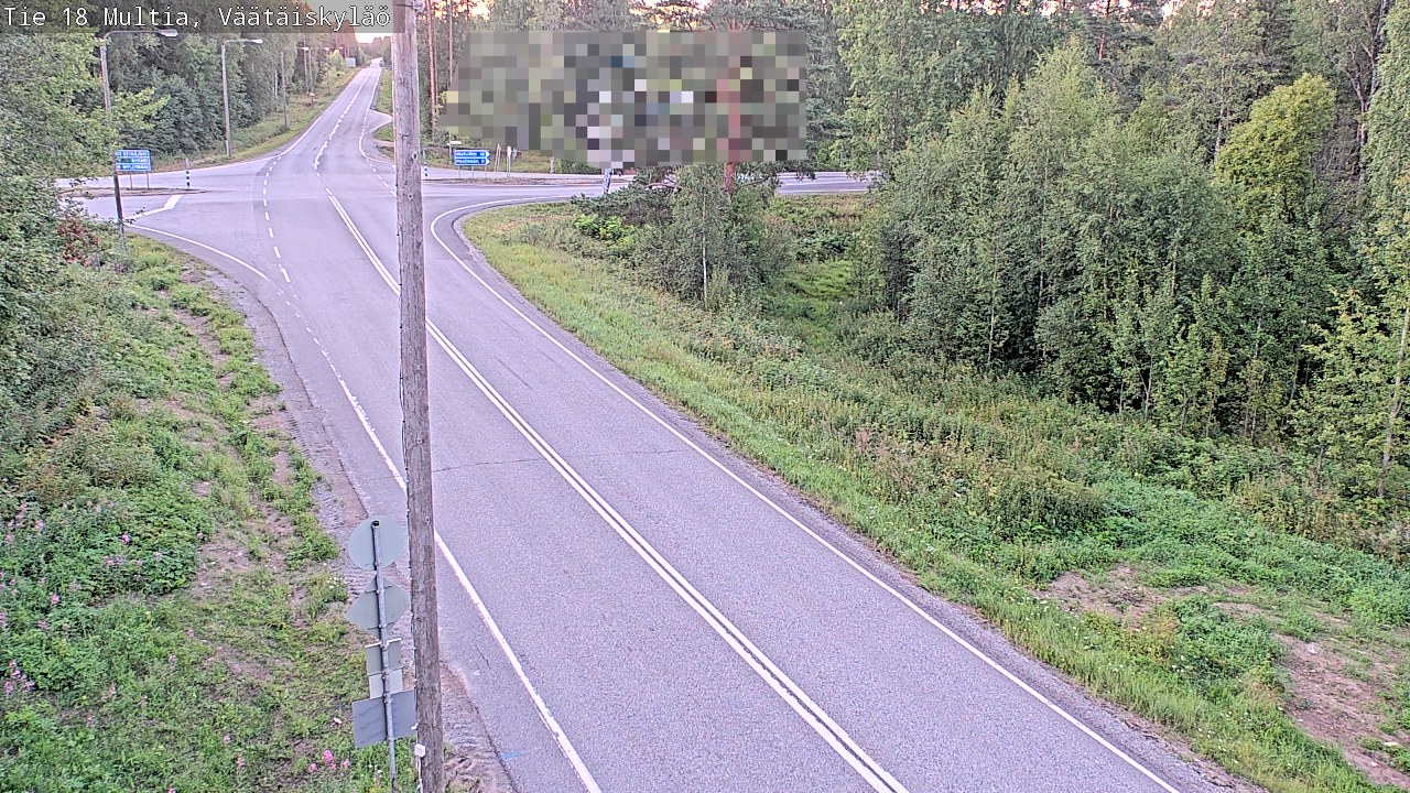 Kelikamerat Kuva Tie 18 Multia, Väätäiskylä, Multia, Keski-Suomi