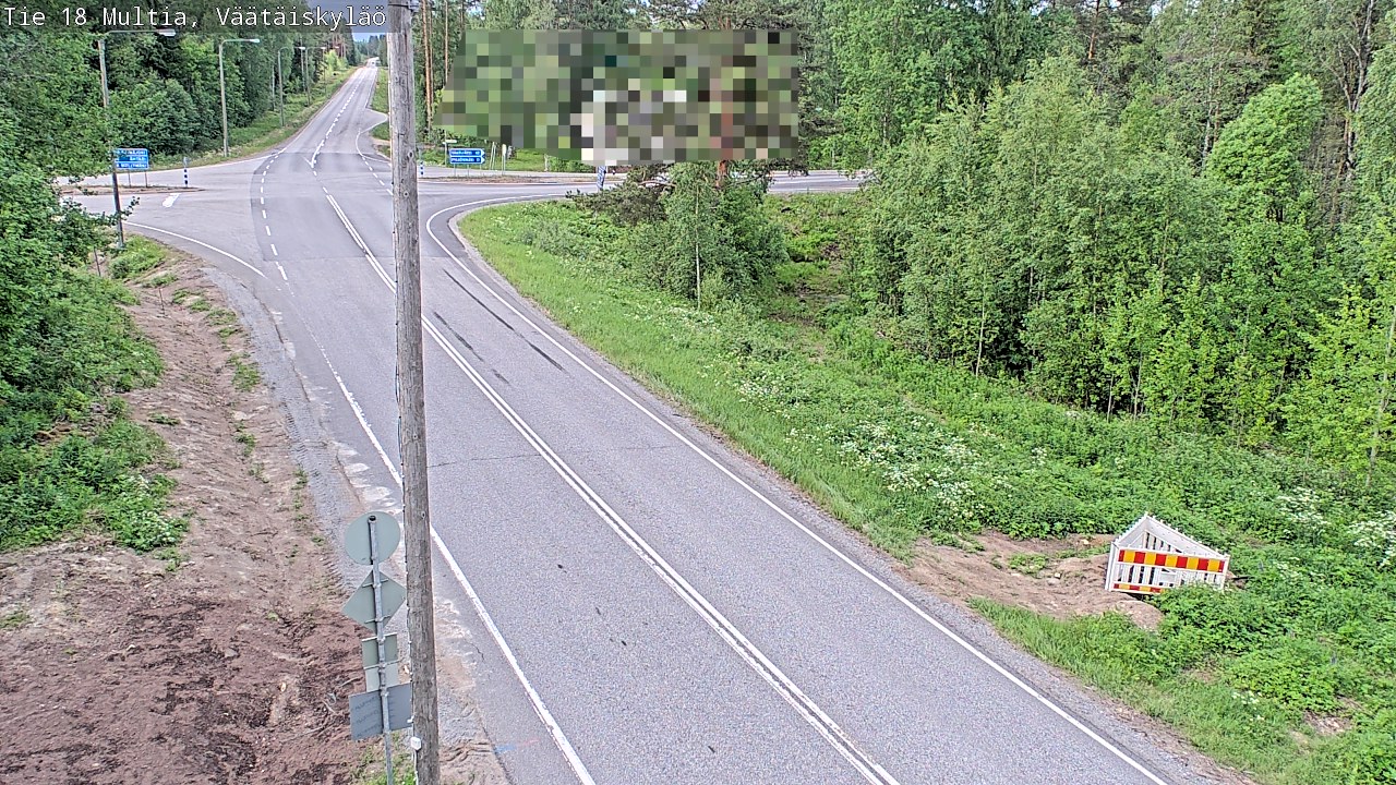 Kelikamerat Kuva Tie 18 Multia, Väätäiskylä, Multia, Keski-Suomi