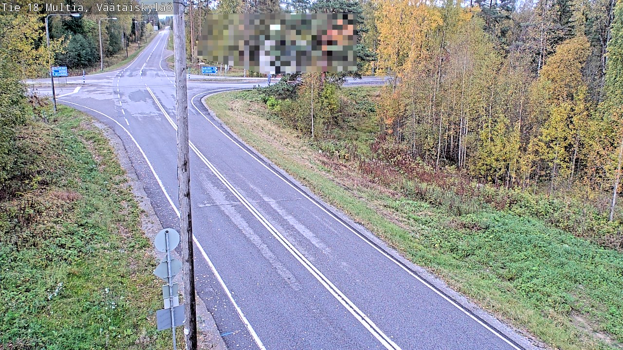 Kelikamerat Kuva Tie 18 Multia, Väätäiskylä, Multia, Keski-Suomi