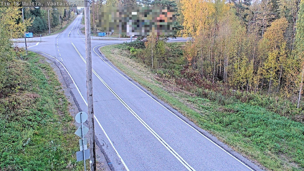 Kelikamerat Kuva Tie 18 Multia, Väätäiskylä, Multia, Keski-Suomi