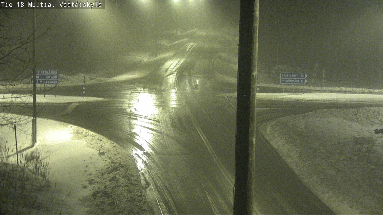 Weather Camera Image Väg 18 Multia, Väätäiskylä, Multia, Keski-Suomi