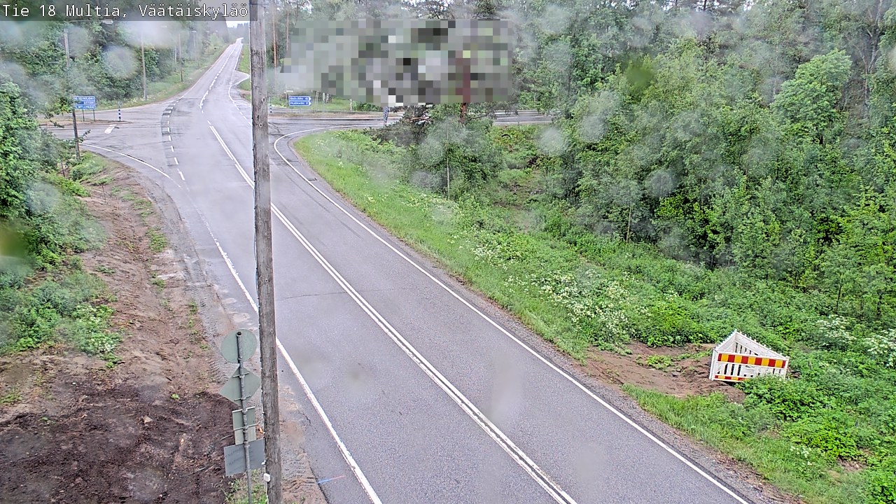Weather Camera Image Road 18 Multia, Väätäiskylä, Multia, Keski-Suomi