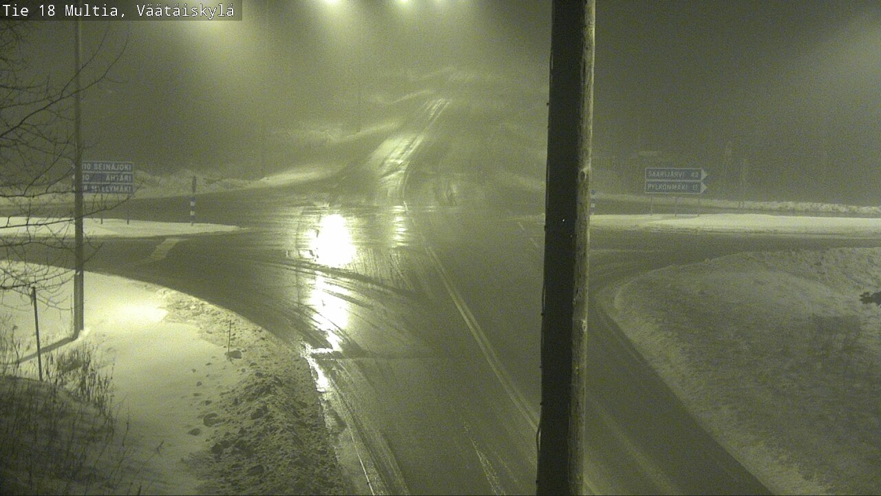 Weather Camera Image Väg 18 Multia, Väätäiskylä, Multia, Keski-Suomi