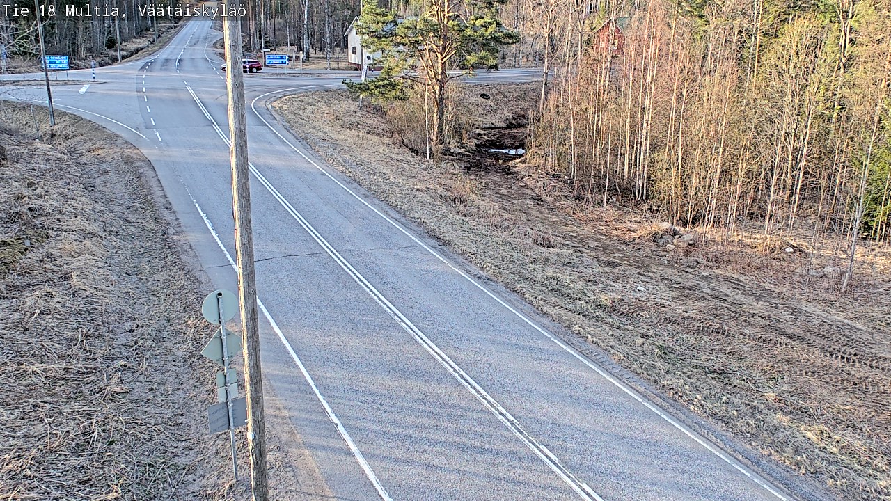 Weather Camera Image Väg 18 Multia, Väätäiskylä, Multia, Keski-Suomi