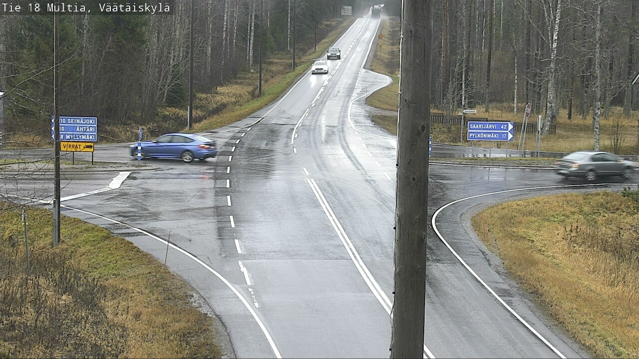 Weather Camera Image Road 18 Multia, Väätäiskylä, Multia, Keski-Suomi