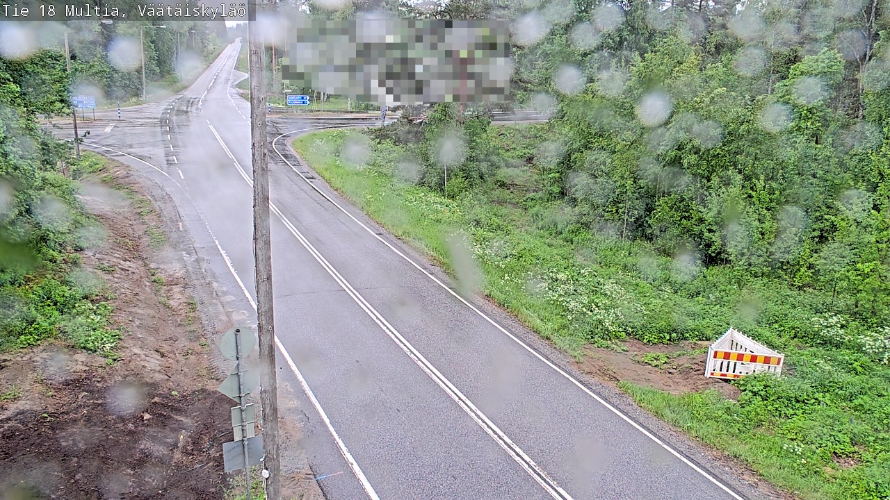Weather Camera Image Väg 18 Multia, Väätäiskylä, Multia, Keski-Suomi