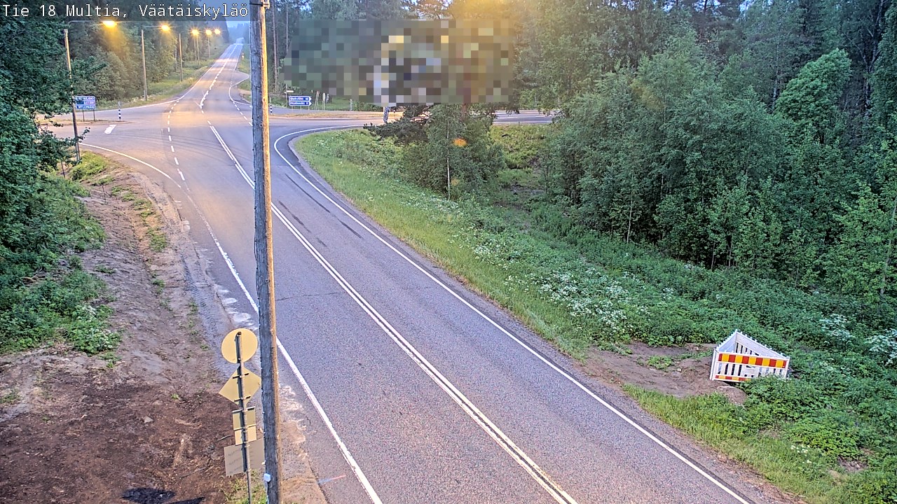 Kelikamerat Kuva Tie 18 Multia, Väätäiskylä, Multia, Keski-Suomi