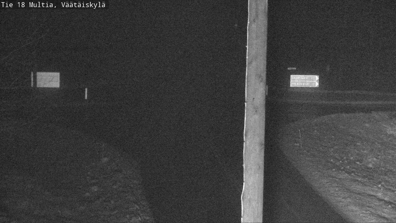 Weather Camera Image Väg 18 Multia, Väätäiskylä, Multia, Keski-Suomi