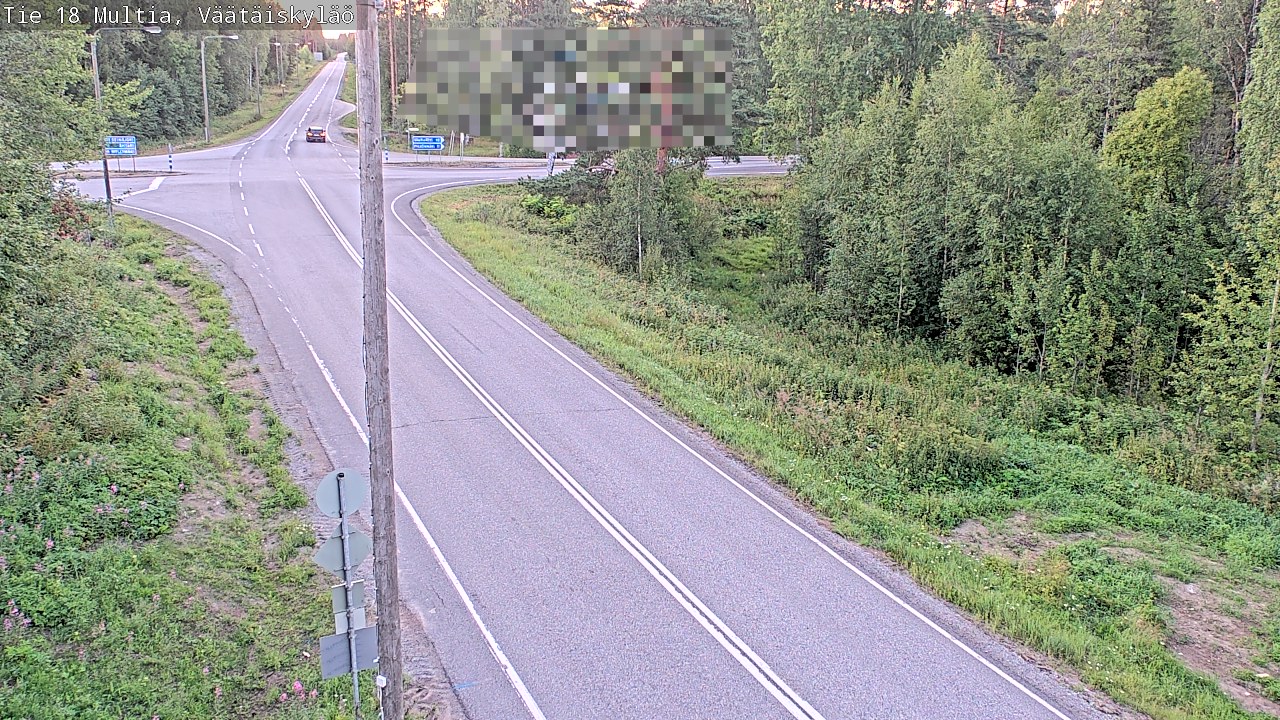 Kelikamerat Kuva Tie 18 Multia, Väätäiskylä, Multia, Keski-Suomi