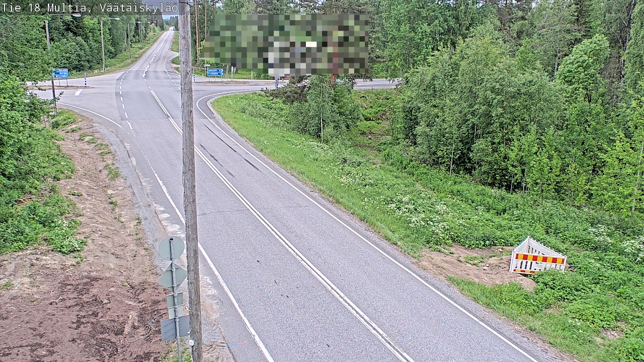 Kelikamerat Kuva Tie 18 Multia, Väätäiskylä, Multia, Keski-Suomi