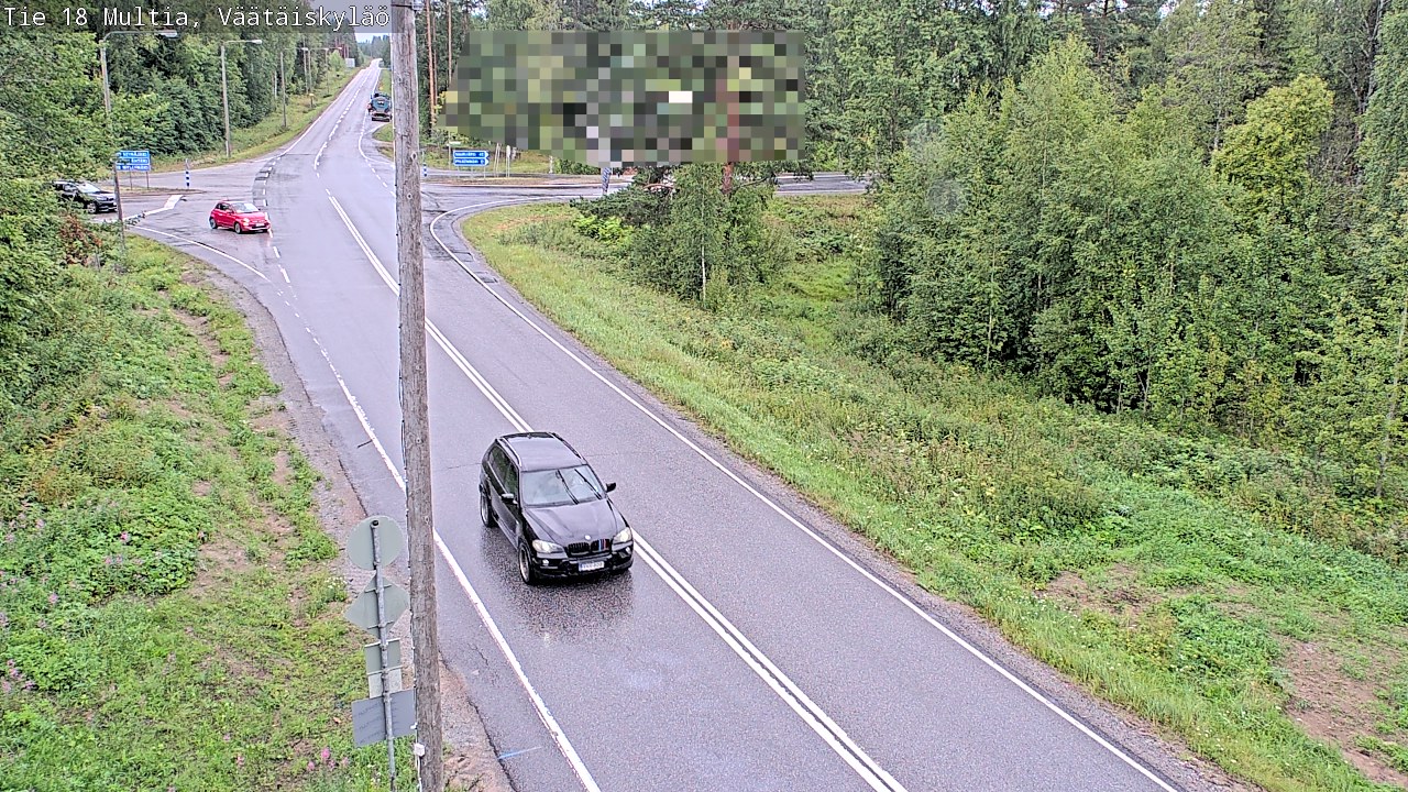 Weather Camera Image Road 18 Multia, Väätäiskylä, Multia, Keski-Suomi