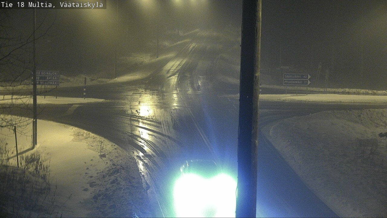 Weather Camera Image Väg 18 Multia, Väätäiskylä, Multia, Keski-Suomi
