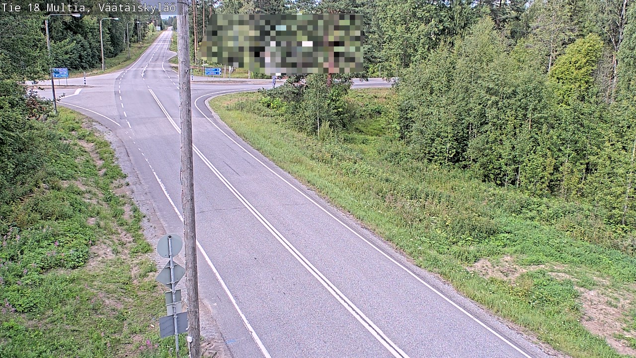 Kelikamerat Kuva Tie 18 Multia, Väätäiskylä, Multia, Keski-Suomi