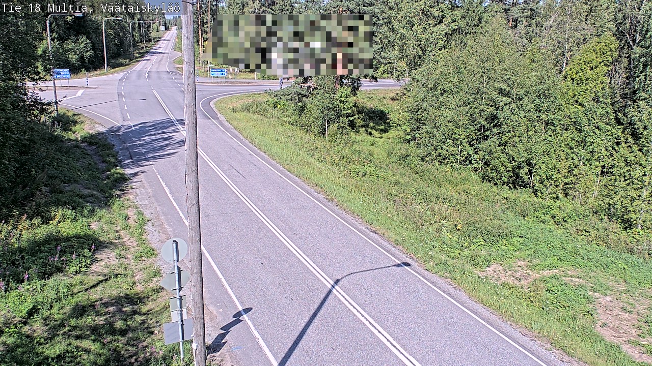 Kelikamerat Kuva Tie 18 Multia, Väätäiskylä, Multia, Keski-Suomi