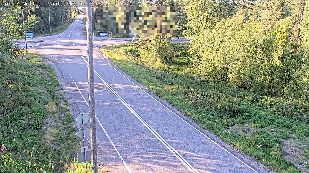 Kelikamerat Kuva Tie 18 Multia, Väätäiskylä, Multia, Keski-Suomi