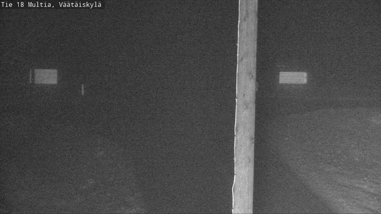 Weather Camera Image Väg 18 Multia, Väätäiskylä, Multia, Keski-Suomi