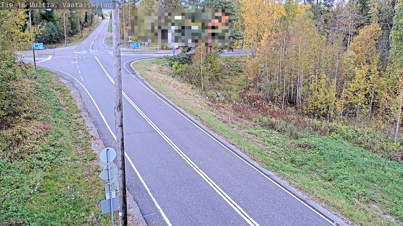 Kelikamerat Kuva Tie 18 Multia, Väätäiskylä, Multia, Keski-Suomi