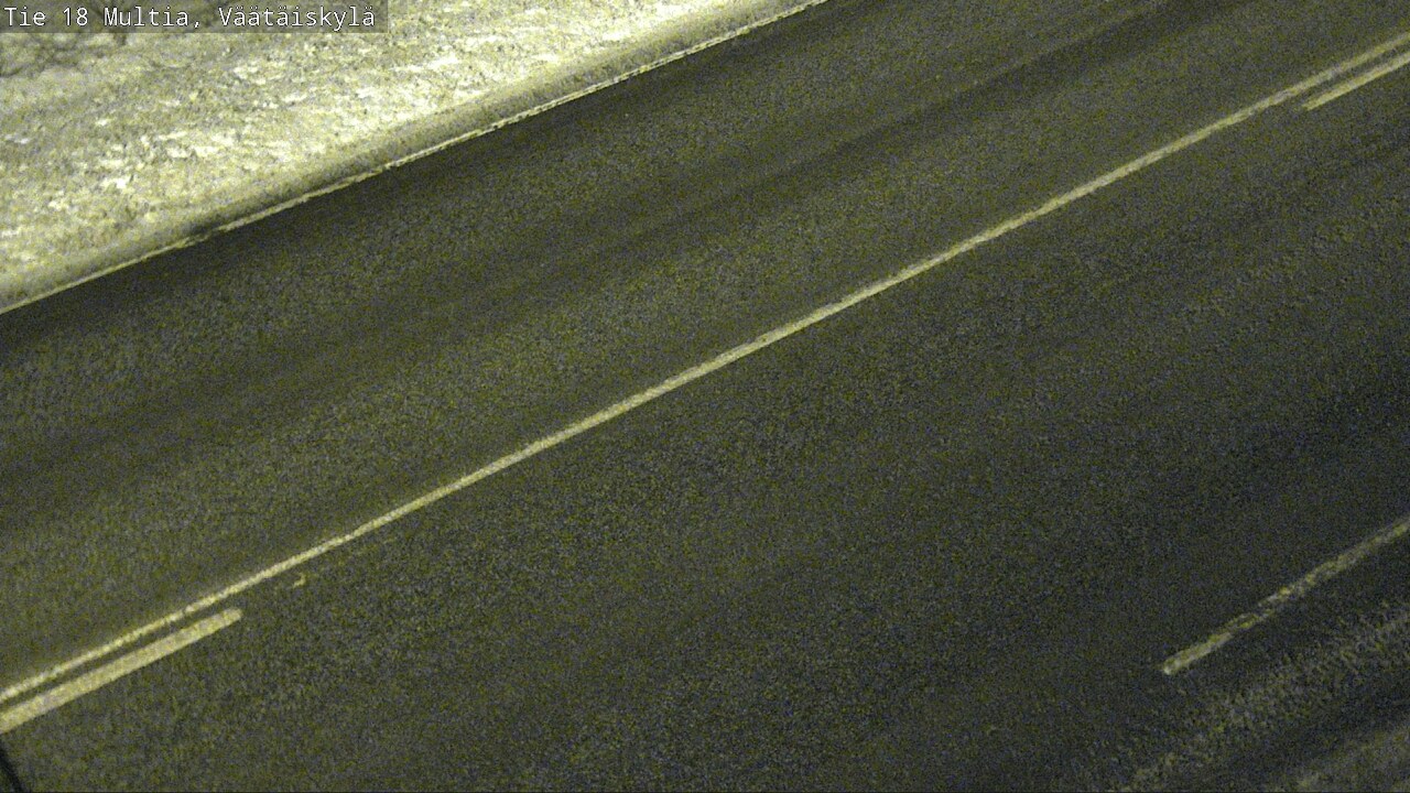Weather Camera Image Väg 18 Multia, Väätäiskylä, Multia, Keski-Suomi