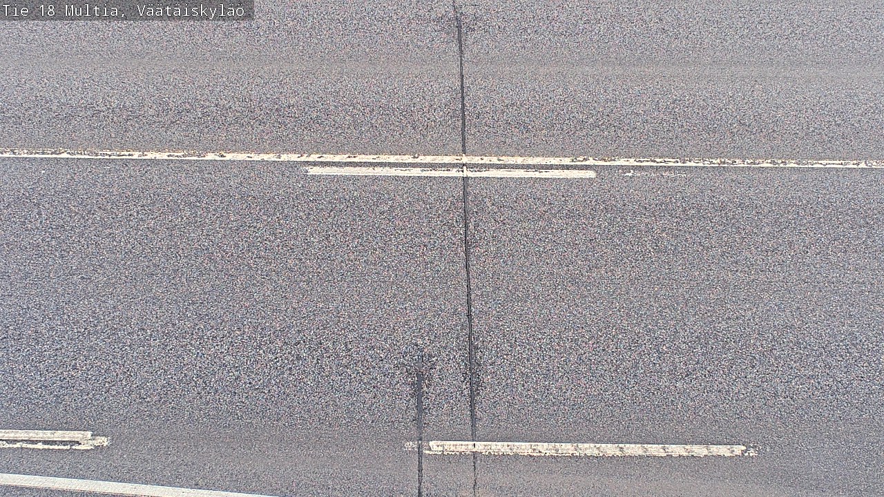 Weather Camera Image Road 18 Multia, Väätäiskylä, Multia, Keski-Suomi