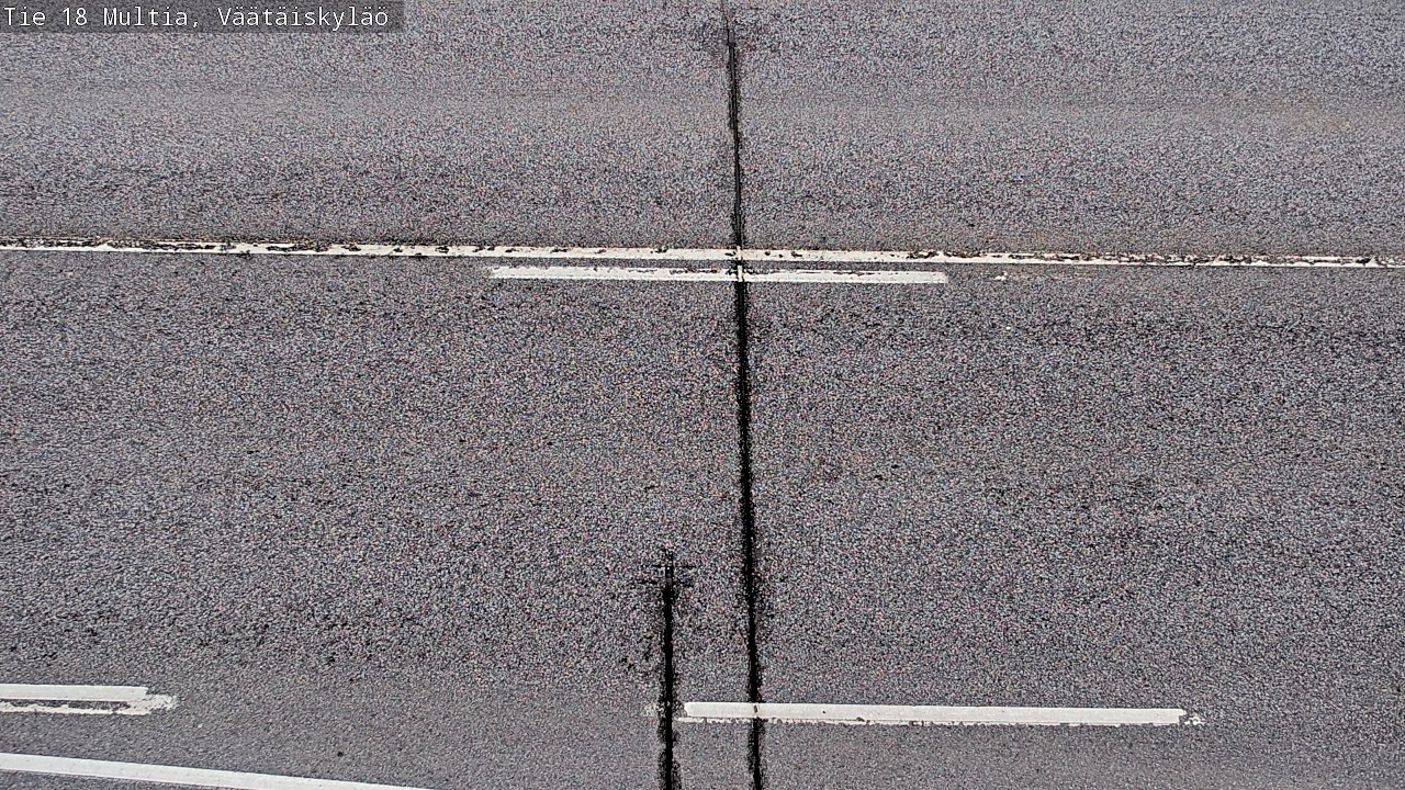 Weather Camera Image Road 18 Multia, Väätäiskylä, Multia, Keski-Suomi