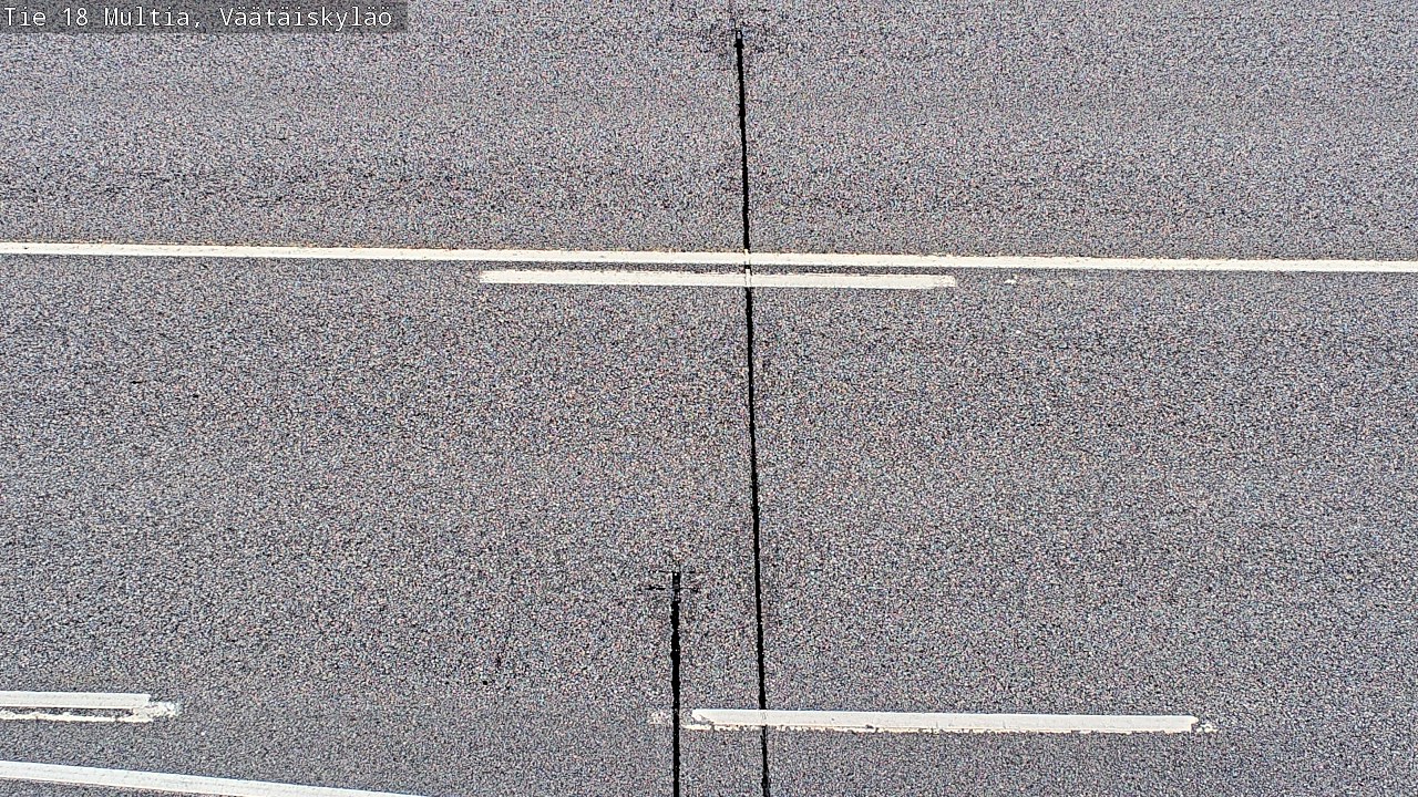 Weather Camera Image Road 18 Multia, Väätäiskylä, Multia, Keski-Suomi
