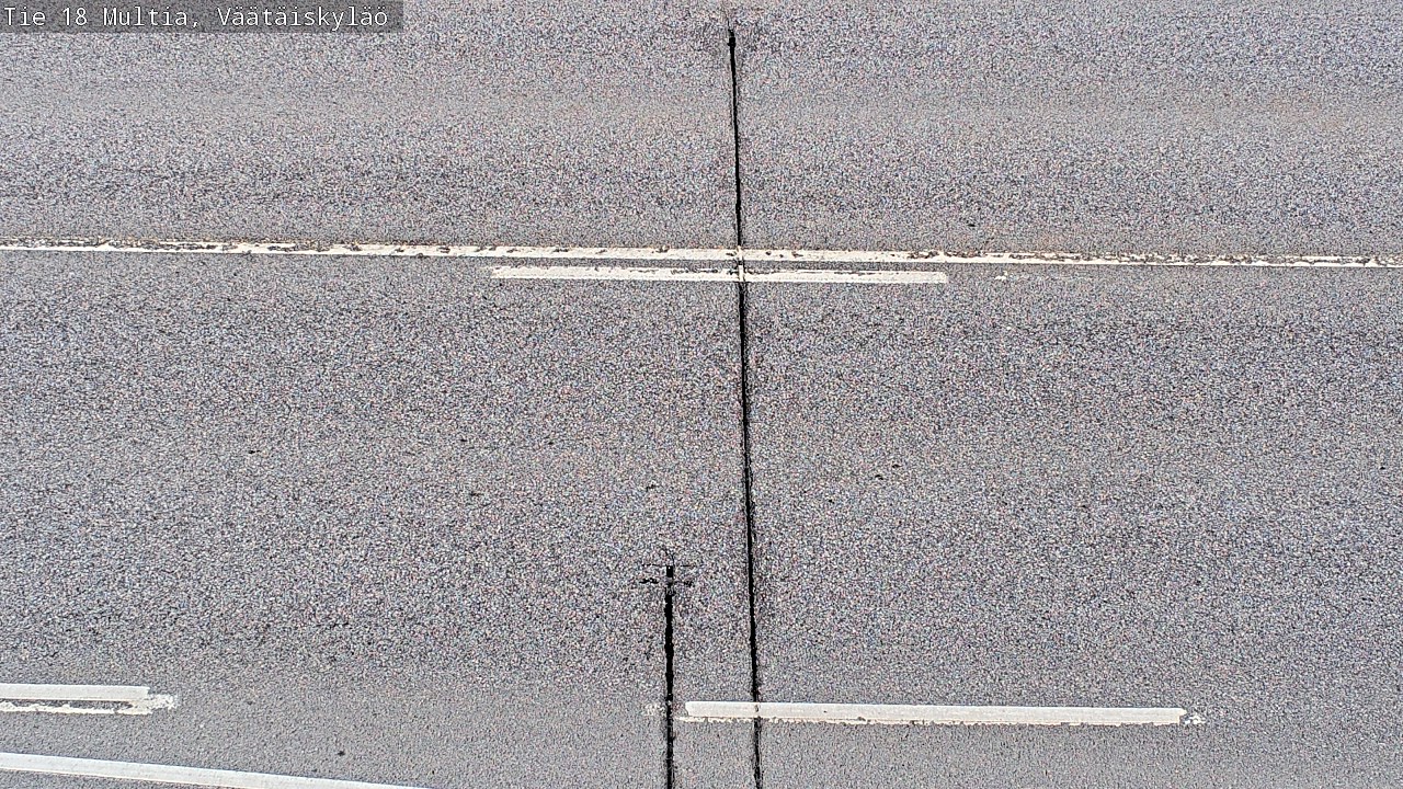 Weather Camera Image Väg 18 Multia, Väätäiskylä, Multia, Keski-Suomi
