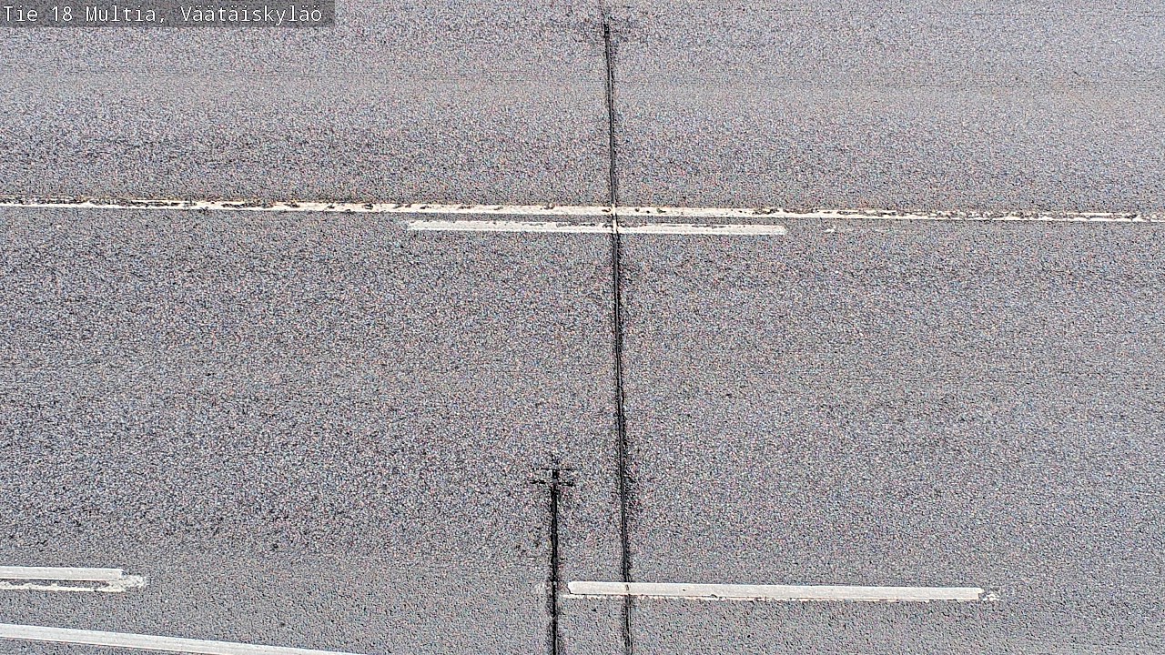 Weather Camera Image Väg 18 Multia, Väätäiskylä, Multia, Keski-Suomi