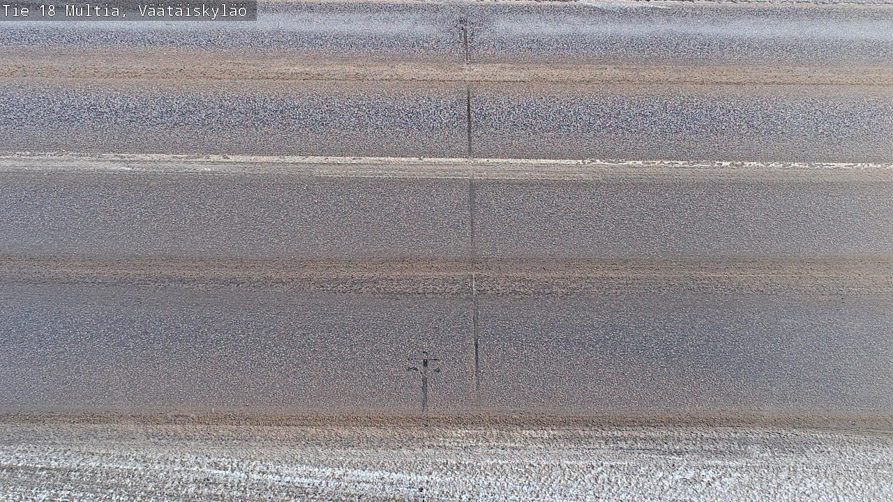 Weather Camera Image Väg 18 Multia, Väätäiskylä, Multia, Keski-Suomi