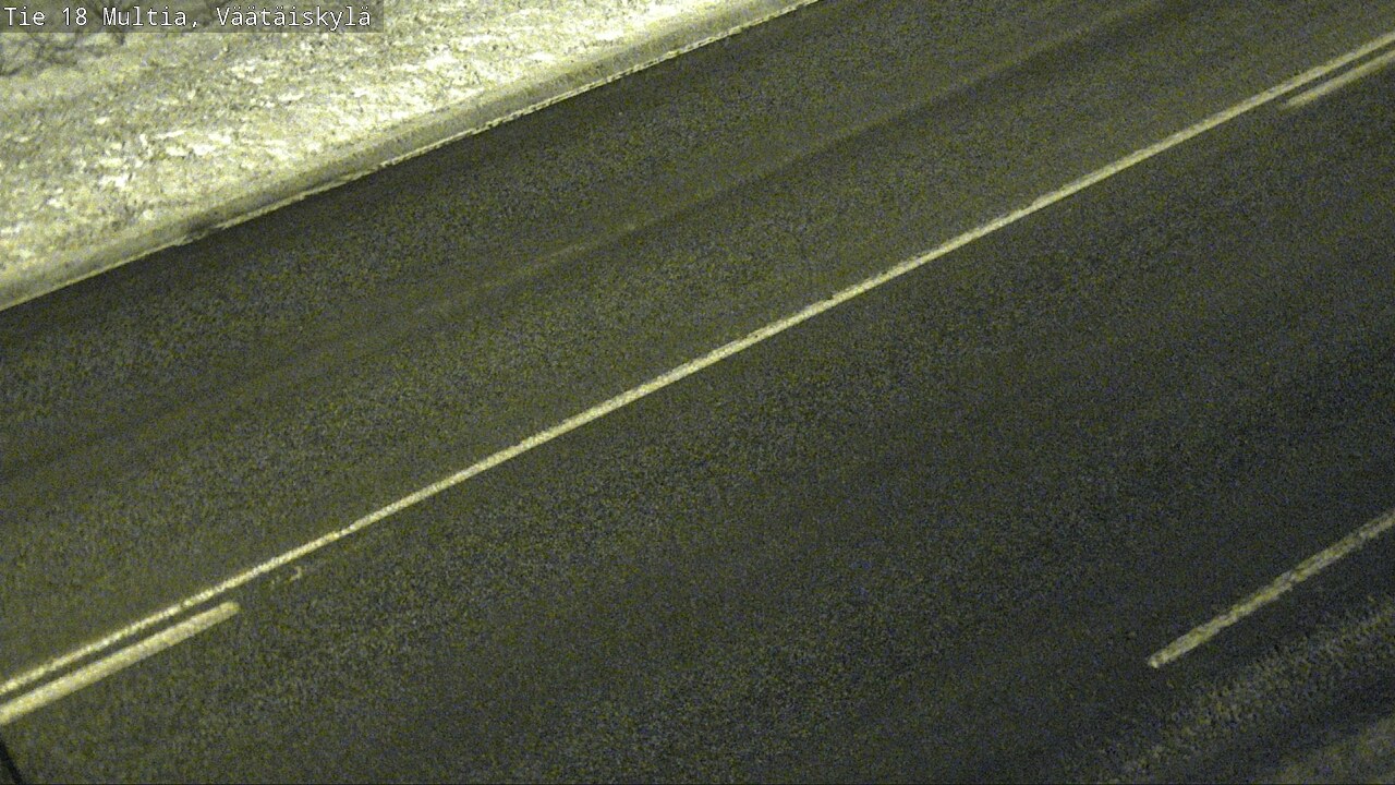 Weather Camera Image Väg 18 Multia, Väätäiskylä, Multia, Keski-Suomi