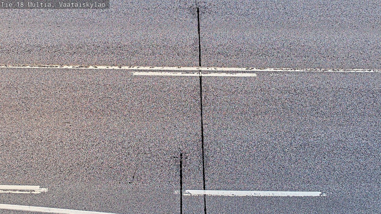 Weather Camera Image Väg 18 Multia, Väätäiskylä, Multia, Keski-Suomi