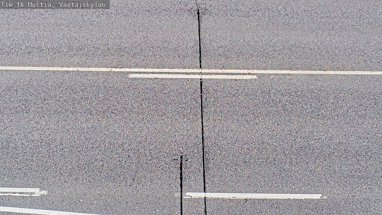 Weather Camera Image Road 18 Multia, Väätäiskylä, Multia, Keski-Suomi