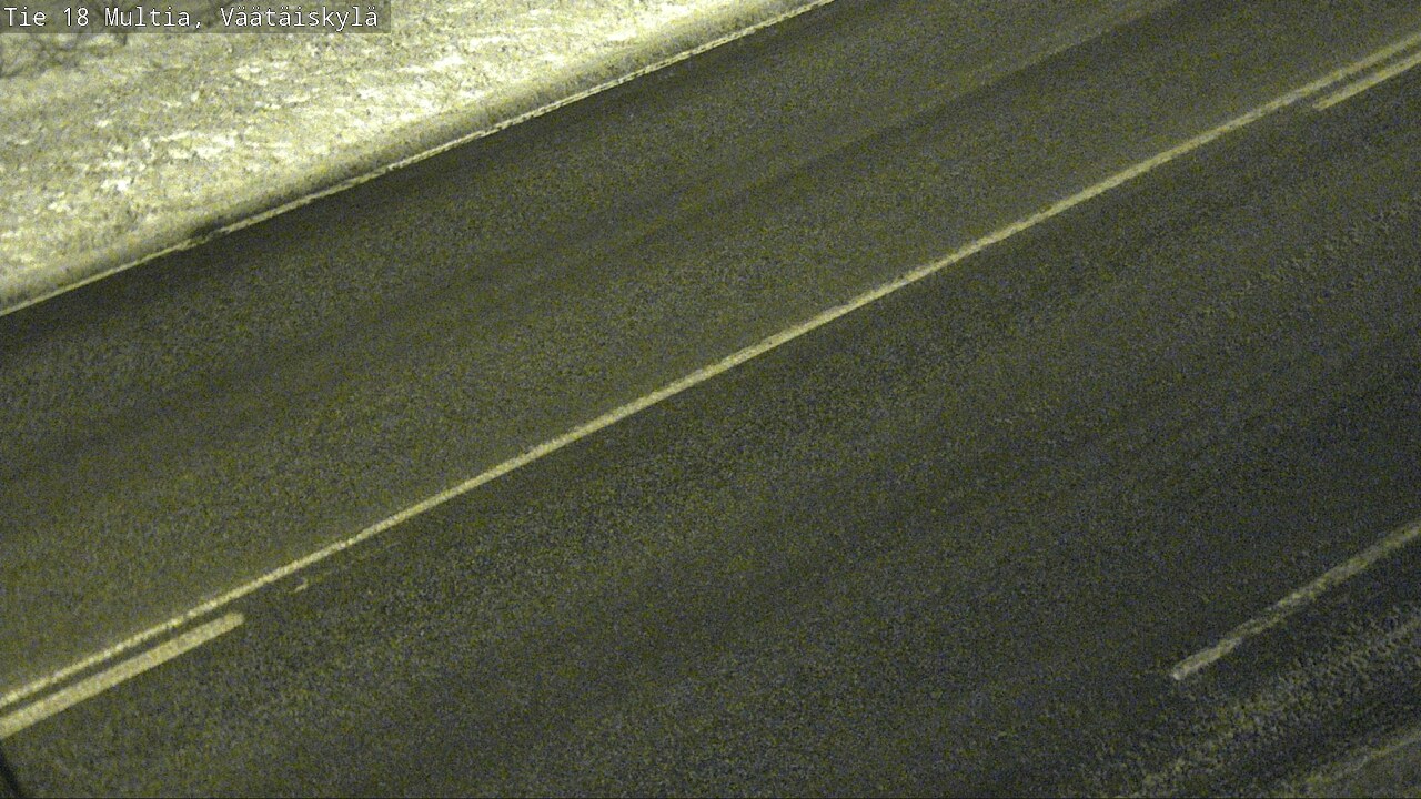 Weather Camera Image Väg 18 Multia, Väätäiskylä, Multia, Keski-Suomi