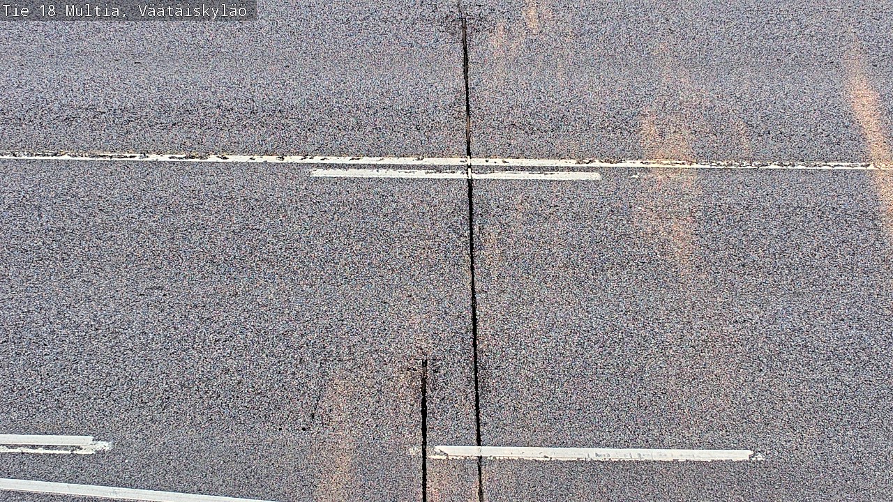 Weather Camera Image Väg 18 Multia, Väätäiskylä, Multia, Keski-Suomi