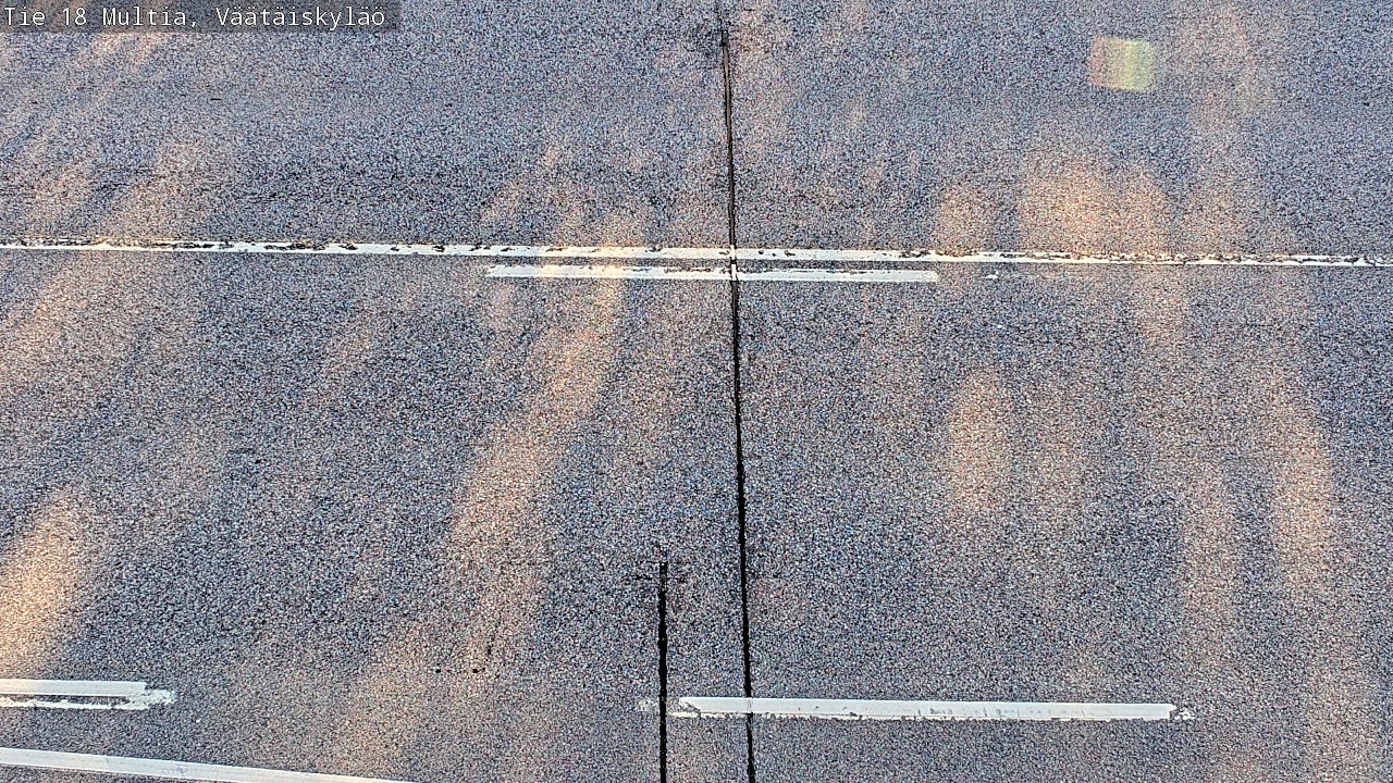Weather Camera Image Väg 18 Multia, Väätäiskylä, Multia, Keski-Suomi