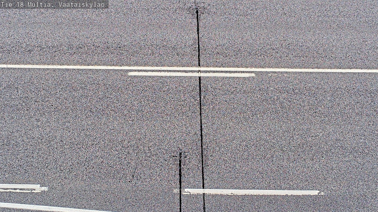 Weather Camera Image Road 18 Multia, Väätäiskylä, Multia, Keski-Suomi