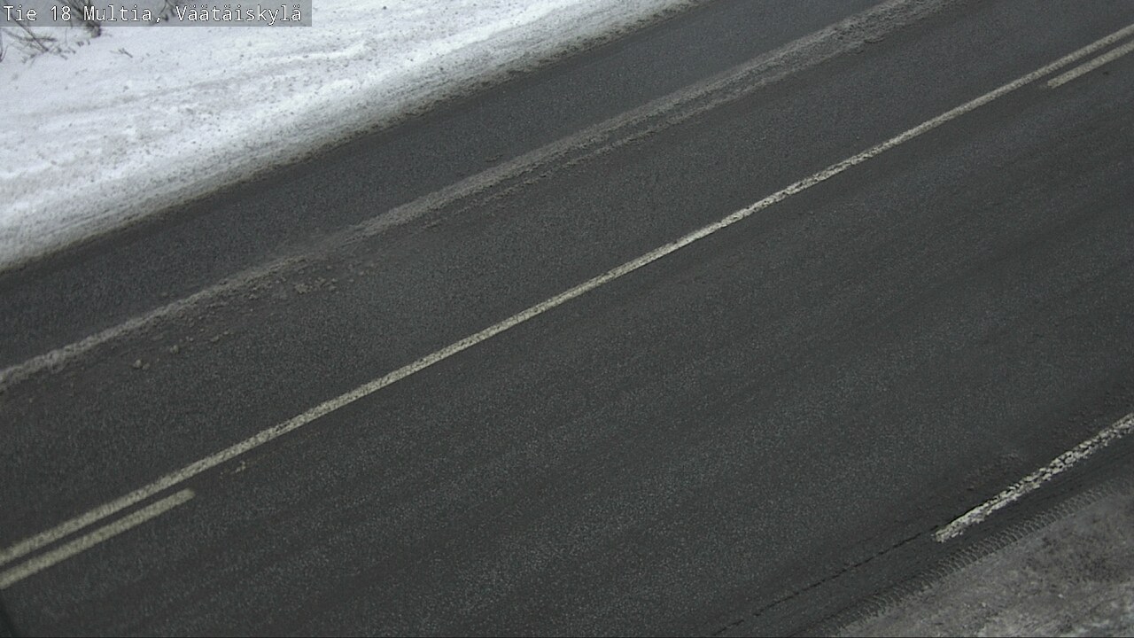 Weather Camera Image Väg 18 Multia, Väätäiskylä, Multia, Keski-Suomi