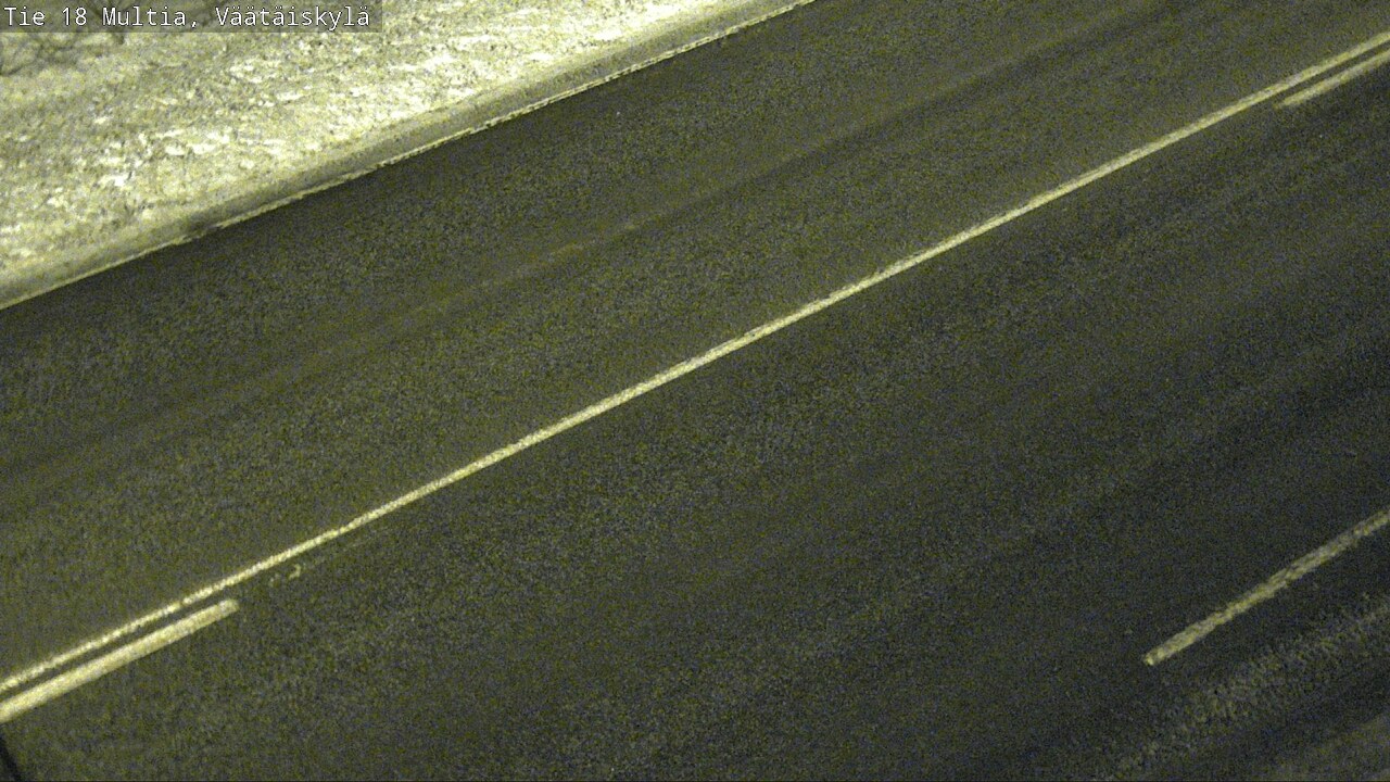 Weather Camera Image Väg 18 Multia, Väätäiskylä, Multia, Keski-Suomi