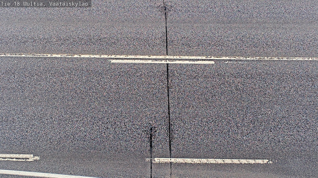 Weather Camera Image Road 18 Multia, Väätäiskylä, Multia, Keski-Suomi